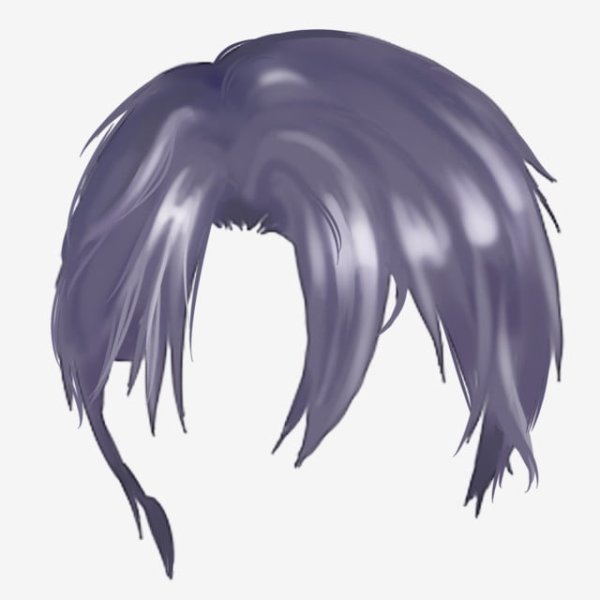 Волосы из аниме мужские для фотошопа