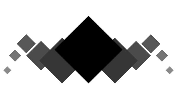 Геометрические фигуры на белом фоне