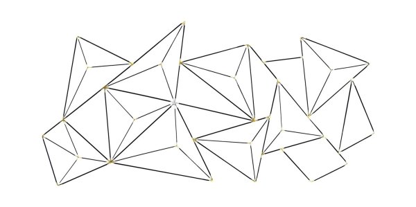 Геометрические фигуры на беломмфоне