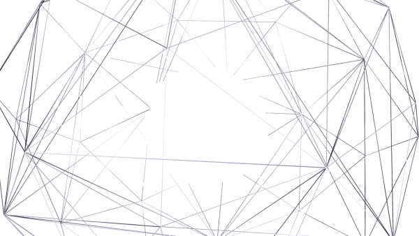 Геометрические линии на прозрачном фоне