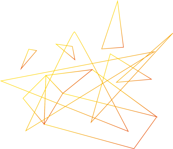 Геометрические золотые линии