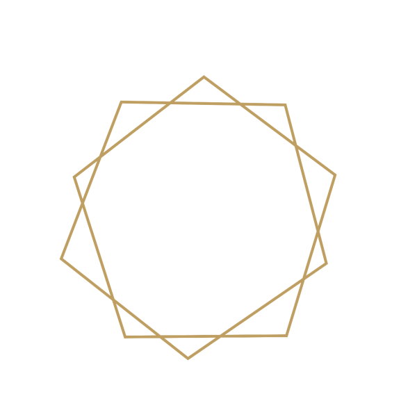 Геометрическая рамка на прозрачном фоне