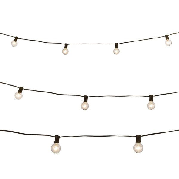 Гирлянда на прозрачном фоне