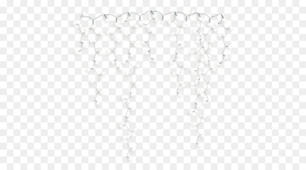 Гирлянда на белом фоне