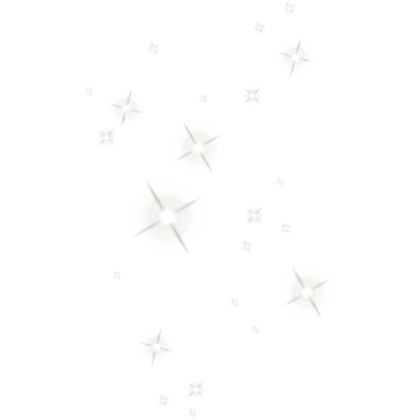 Блестки звездочки на прозрачном фоне