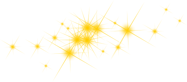 Желтые блики на прозрачном фоне