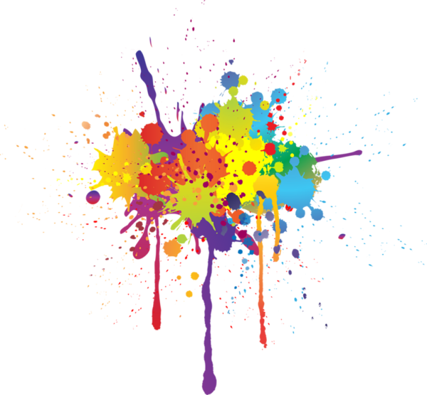 Брызги краски