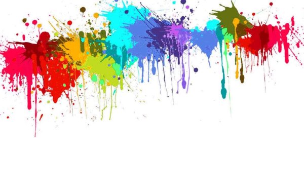 Разноцветные Кляксы