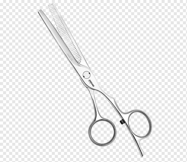 Белые ножницы парикмахерские