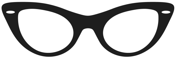 Очки трафарет