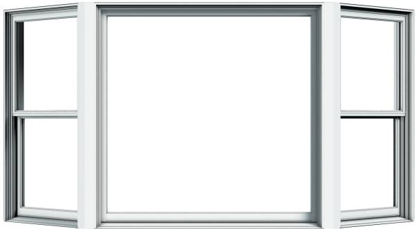 Пластиковое окно на прозрачном фоне