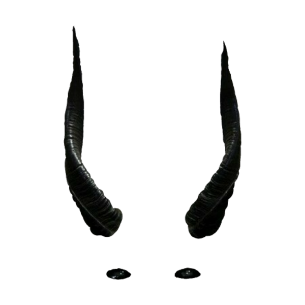 Черные рога