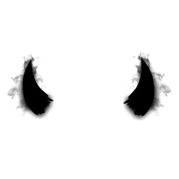 Рожки дьявола черные