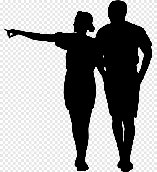 Силуэт человека