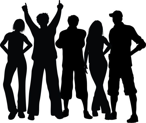 Силуэт подростка