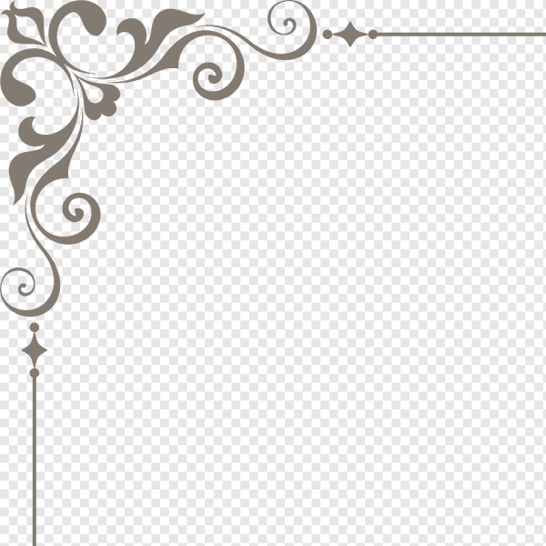 Рамки Винтажные уголки