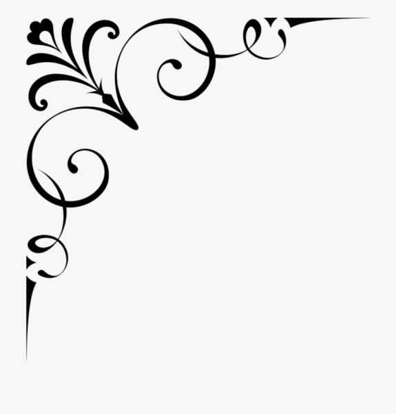 Узорные уголки