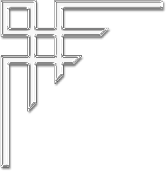 Белый уголок для фотошопа