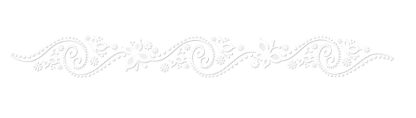 Белые завитушки на прозрачном фоне