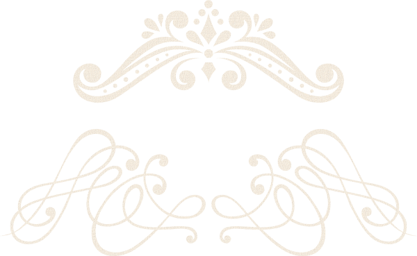 Свадебные вензеля на прозрачном фоне