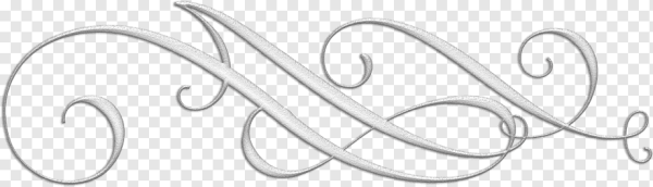 Серебристая линия на прозрачном фоне