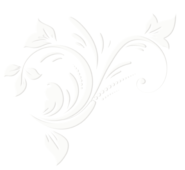 Белые узоры на прозрачном фоне