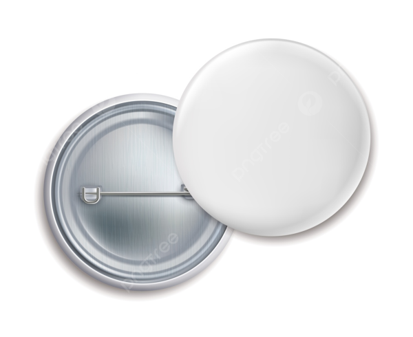 Значок металлический круглый