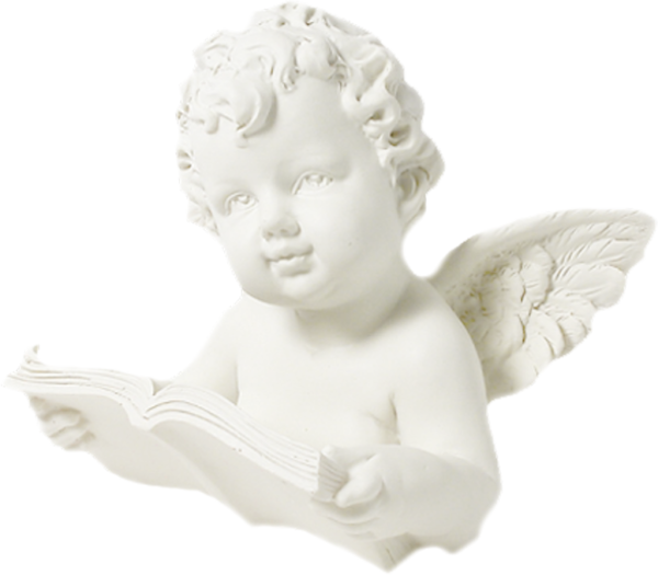 Скульптура на белом фоне