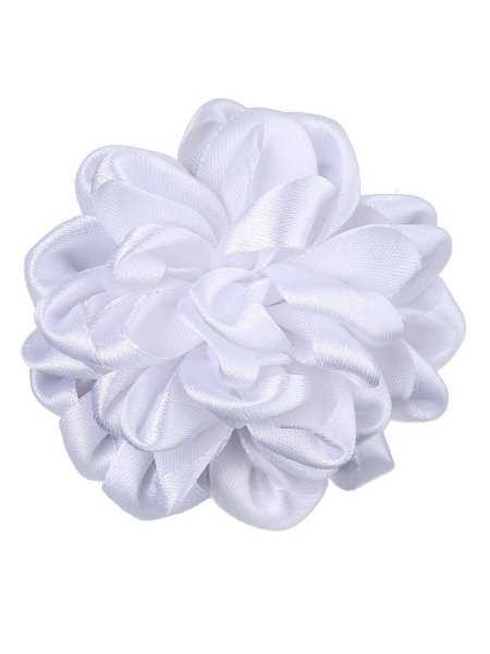 Бант школьный белый