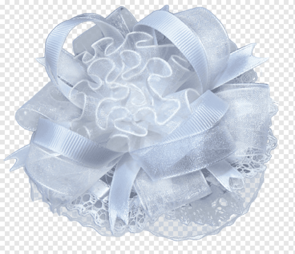 Школьные банты на прозрачном фоне