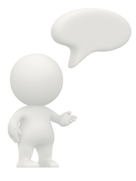 Человечек с мыслями