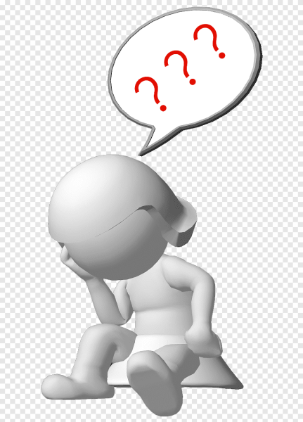 Задумчивый человечек