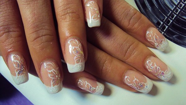 Френч с узором