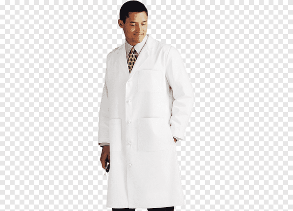 Белый докторский халат