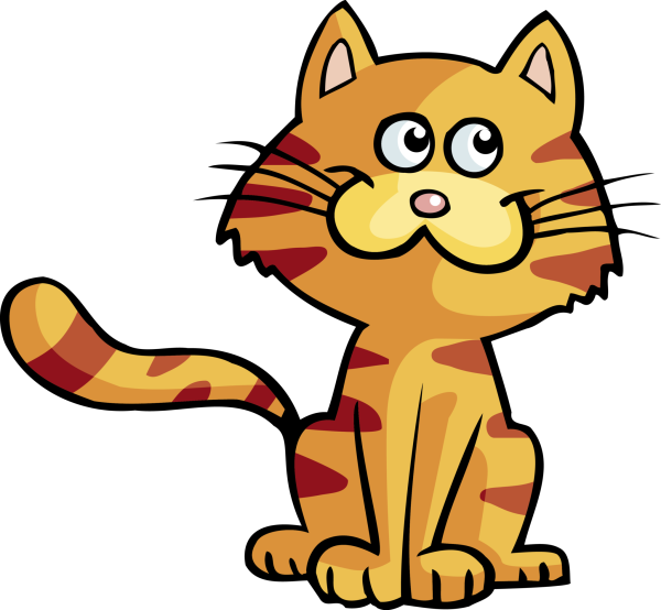 Кошечка мультяшная