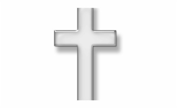 Прозрачный крестик