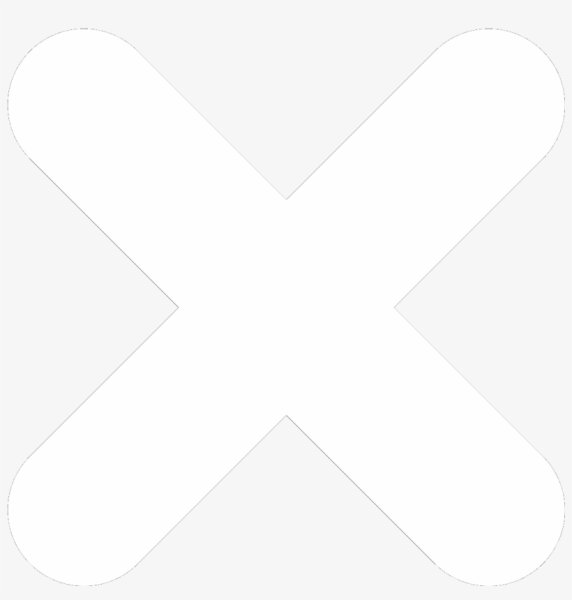 Белый крестик svg