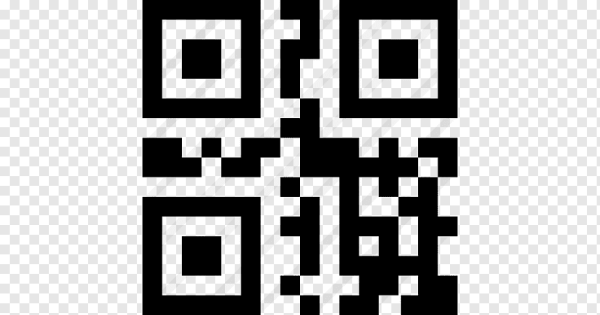 QR код белый
