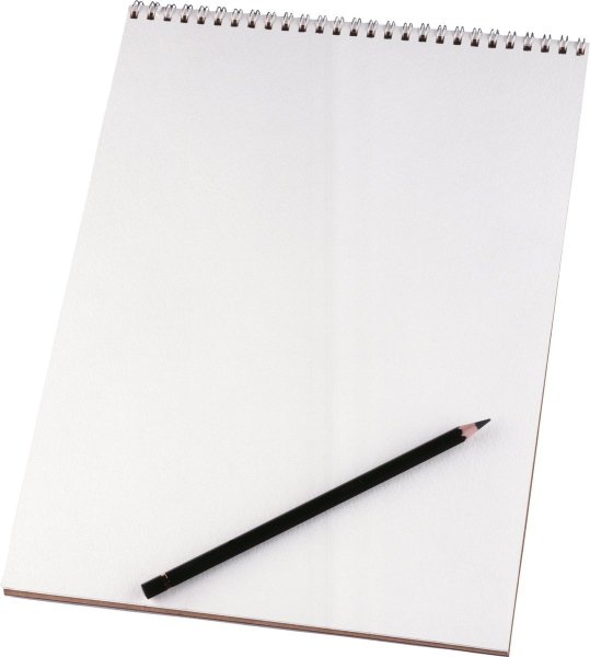 Блокнот и карандаш