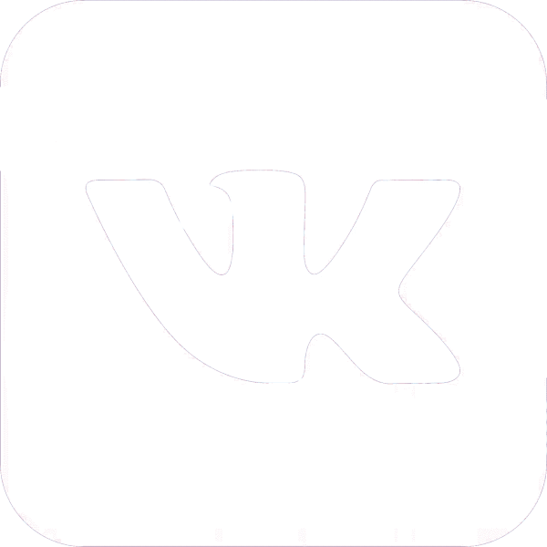 Логотип ВК белый