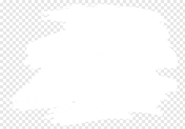 Белый мазок без фона