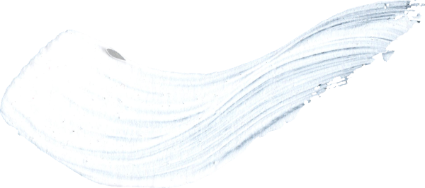 Мазки белой краски