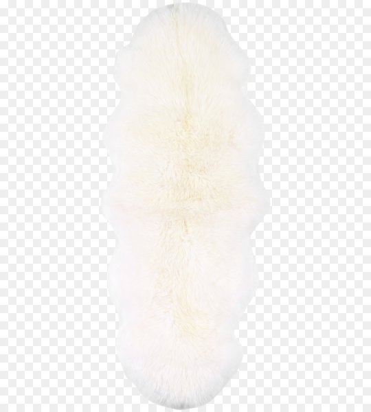 Полоска белого меха