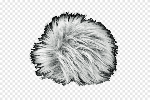 Шерсть на белом фоне