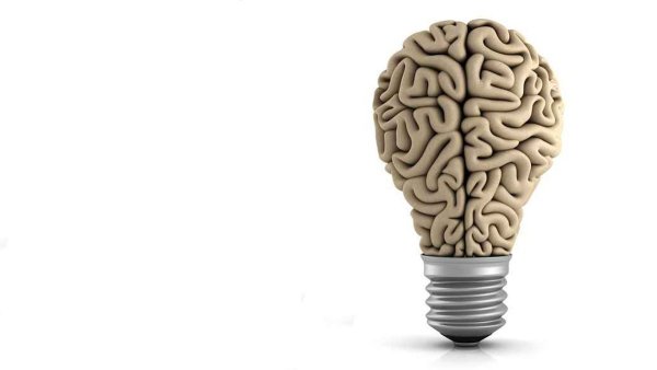 Лампочка в виде мозга