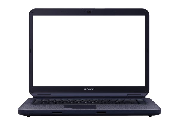 Открытый ноутбук