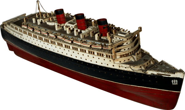 Корабль на прозрачном фоне