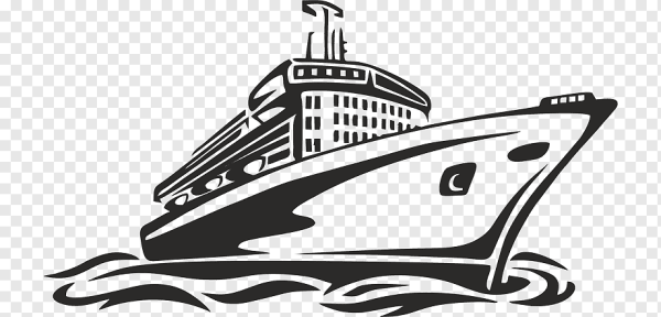 Круизный лайнер вектор