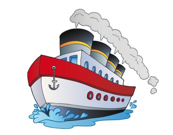 Кораблик рисунок для детей