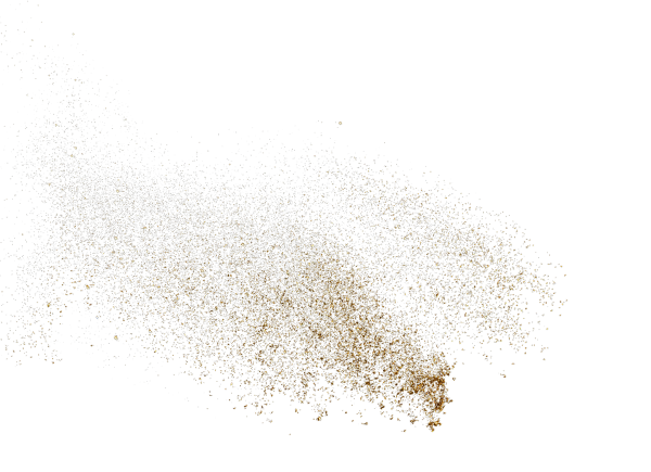 Песок на прозрачном фоне